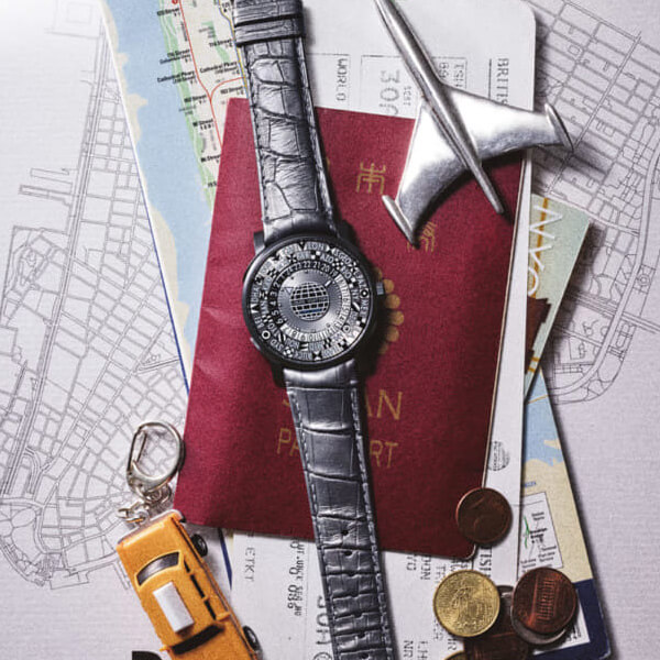 ルイヴィトン時計 エスカル オトマティック タイムゾーン スペースクラフト コピー Q5D240