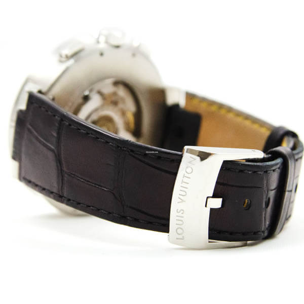 ルイヴィトン時計 TAMBOUR MOON CHRONOGRAPH 44 偽物 Q8D40Z