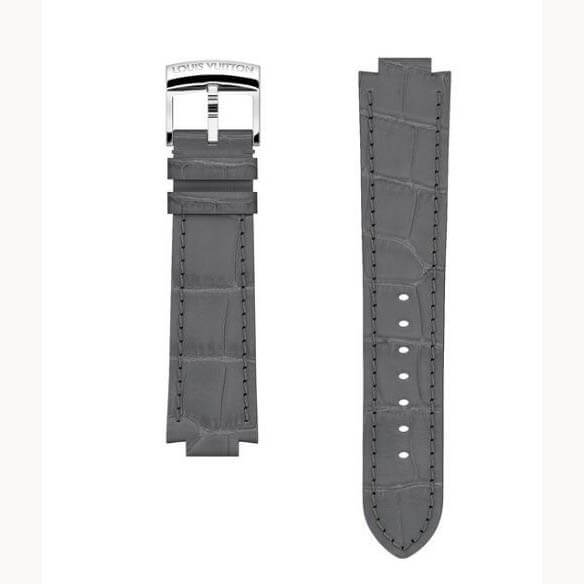 ルイヴィトン時計 TAMBOUR MOON DUAL TIME SILVER 44  コピー QA096Z