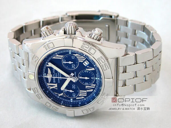 ブライトリング クロノマット スーパーコピークロノマット 44 AB011012/C783 A011C83PA リビエラブルーローマン