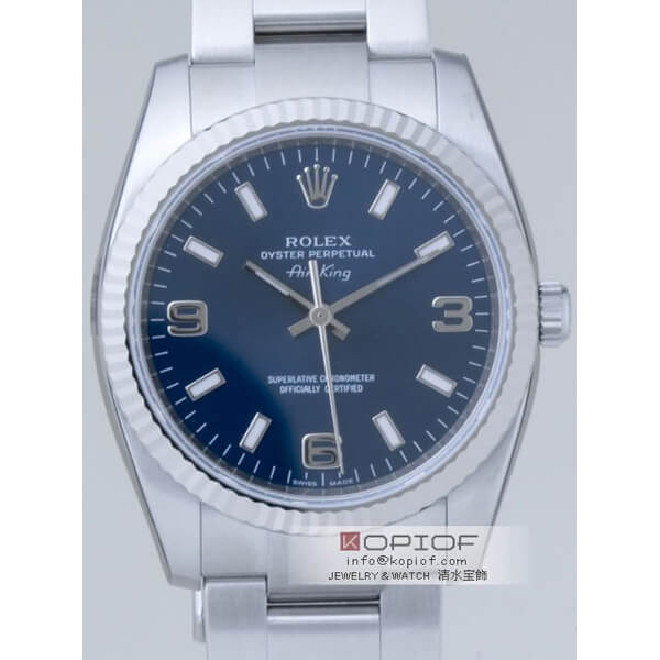 ロレックス エアーキング スーパーコピー３６９ホワイトバー