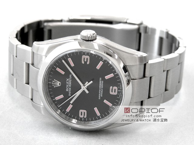 ロレックス パーペチュアル スーパーコピー116000 ブラック３６９ピンクアラビア