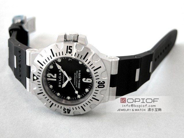 ブルガリ ディアゴノ スーパーコピーSD42SVD プロフェッショナル スクーバーダイビング2000 ブラック