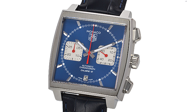 タグホイヤー モナコ スーパーコピーCAW2111.FC6183 キャリバー12 ブルー 栄光のルマン バンクジョブ