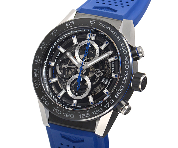 タグホイヤー カレラ スーパーコピーキャリバーホイヤー01 ブルータッチエディション CAR2A1T.FT6044