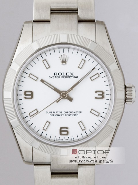 ロレックス パーペチュアル スーパーコピーボーイズ 177210 ホワイト369ホワイトバー