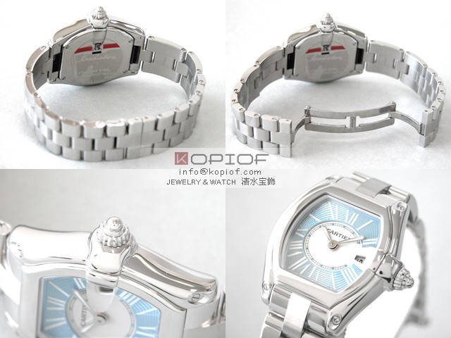 カルティエ ロードスター カルティエコピーレディース W62053V3 SS SM 2007年