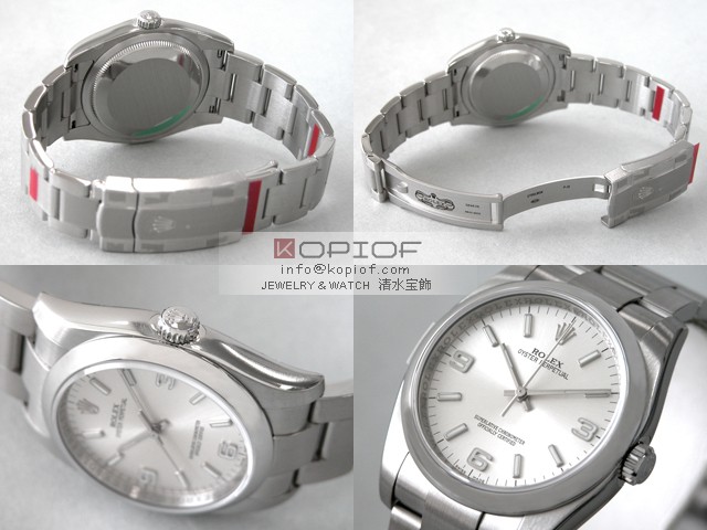 ロレックス パーペチュアル スーパーコピー116000 シルバー369アラビア