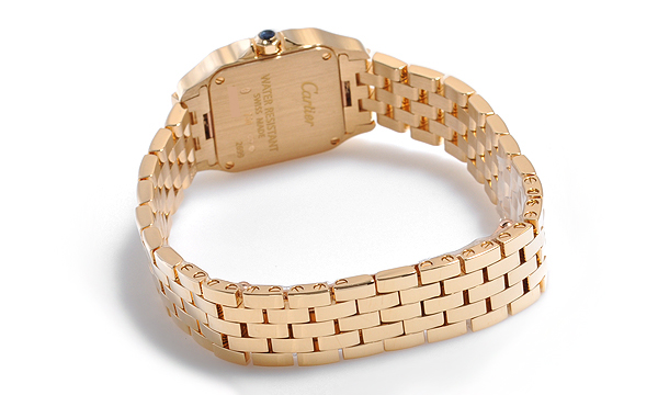 カルティエ サントスドゥモワゼル スーパーコピーW25063X9 YG SM ホワイト