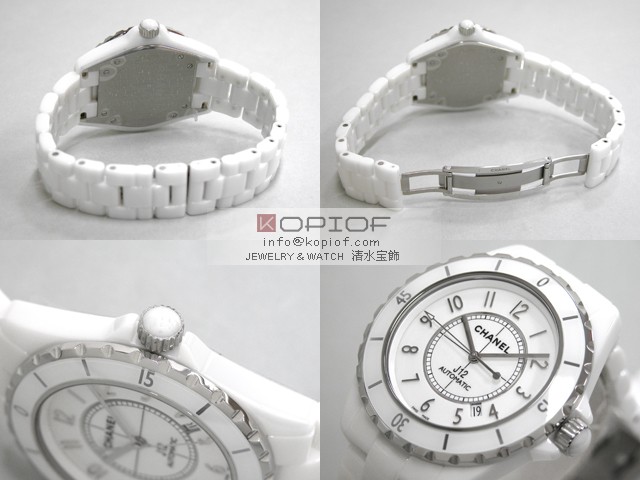 シャネルJ12 スーパーコピーH2981 ホワイトセラミックブレス ホワイト