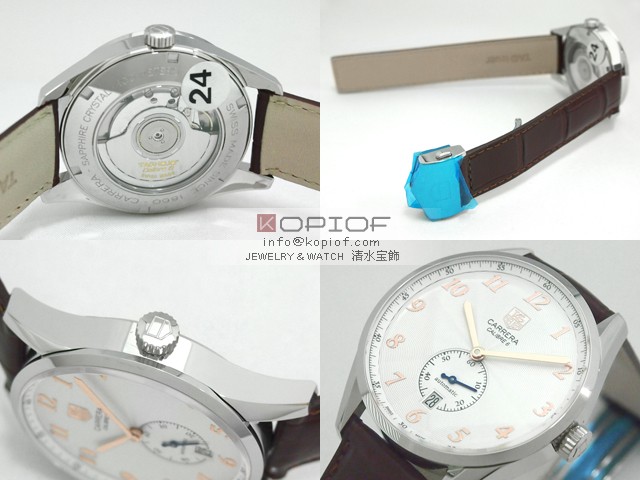 タグホイヤー カレラ スーパーコピーWAS2112.FC6181 キャリバー6 ブラウン皮 シルバー