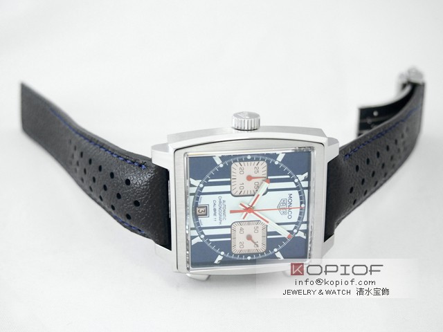 タグホイヤー モナコ スーパーコピークロノグラフ CAW211D.FC6300 スティーブマックイーン ダークブルー/シルバー