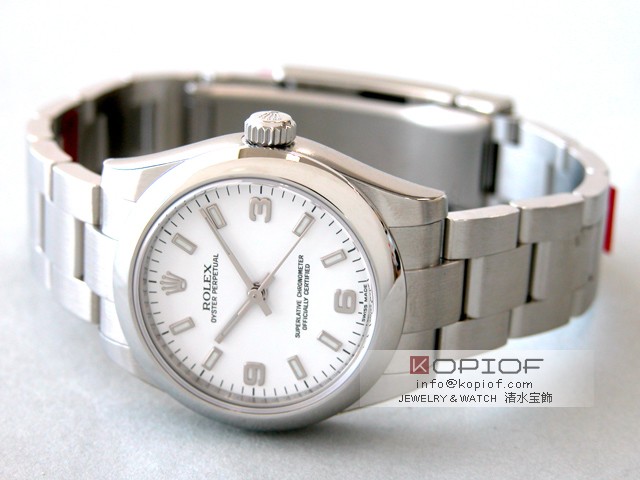 ロレックス パーペチュアル スーパーコピーボーイズ 177200 ホワイト369ホワイトバー