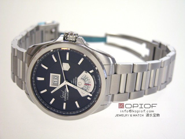 タグホイヤー カレラ スーパーコピーWAV5113.BA0901 グランドデイトGMT ブラウン