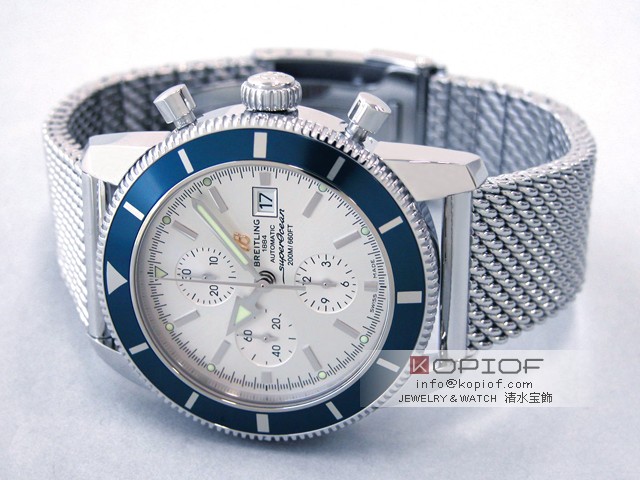 ブライトリング スーパーオーシャン スーパーコピースーパーオーシャン ヘリテージ クロノグラフ A1332016/G698 A272G02OCA シルバーバー