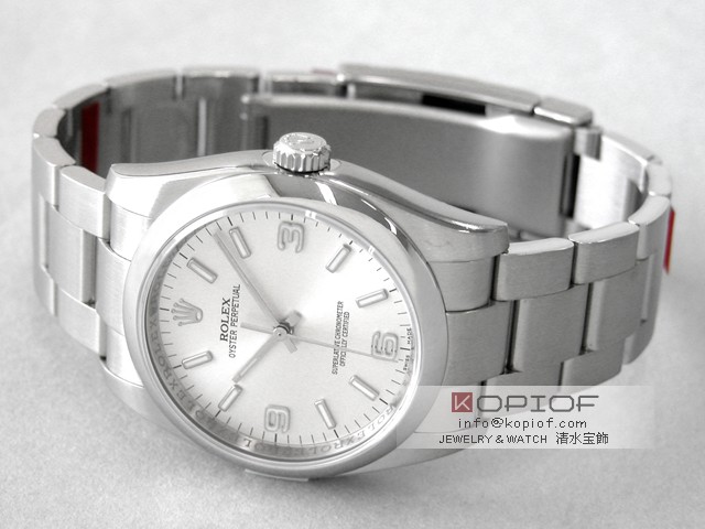 ロレックス パーペチュアル スーパーコピー116000 シルバー369アラビア