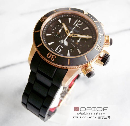 ジャガールクルト マスターコンプレッサー スーパーコピーダイビング クロノグラフ GMT ネイビーシールズQ1782770