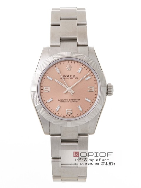ロレックス パーペチュアル スーパーコピーボーイズ 177210 ピンク369ホワイトバー