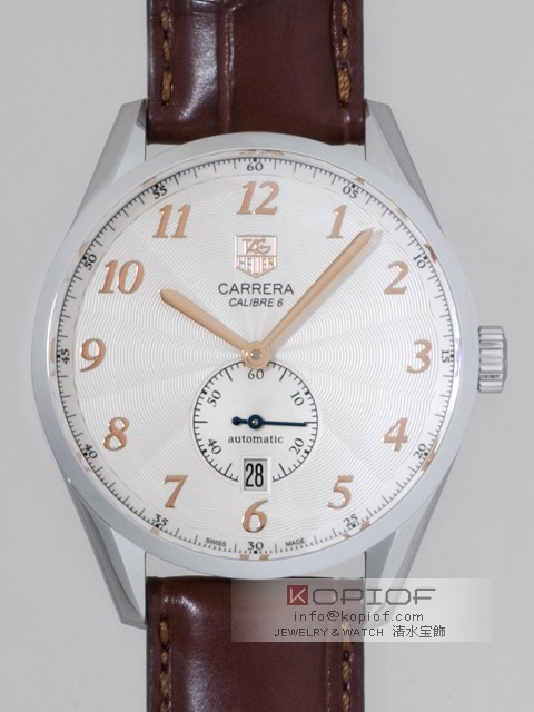 タグホイヤー カレラ スーパーコピーWAS2112.FC6181 キャリバー6 ブラウン皮 シルバー