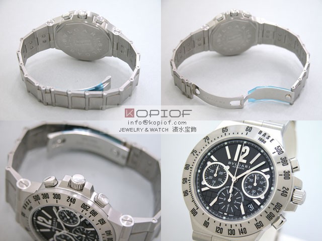 ブルガリ ディアゴノ スーパーコピーCH40SSDTA プロフェッショナル タキメトリッククロノグラフ ブラック