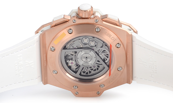 ウブロ キングパワー スーパーコピーウニコ キングゴールドホワイトパヴェ 701.OE.0128.GR.1704