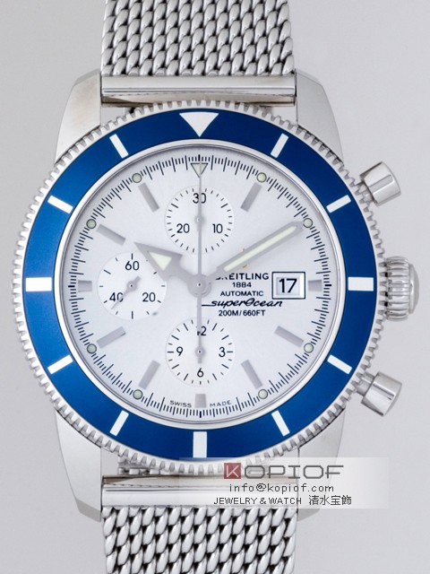 ブライトリング スーパーオーシャン スーパーコピースーパーオーシャン ヘリテージ クロノグラフ A1332016/G698 A272G02OCA シルバーバー