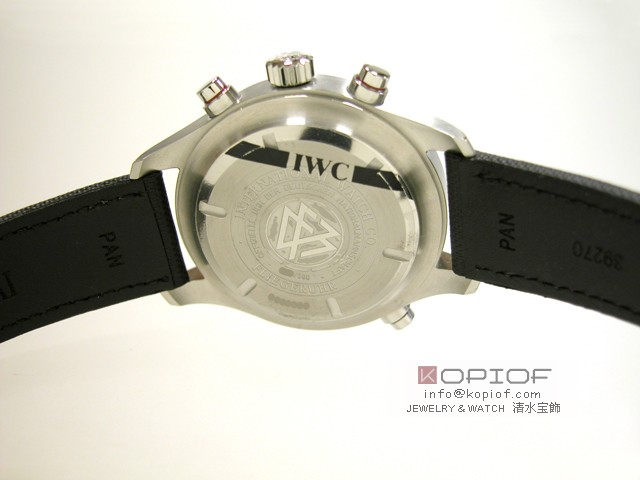 IWC パイロットウォッチ スーパーコピーIW371803 ダブルクロノグラフ2008DFBカップ限定 ホワイト/ブラック