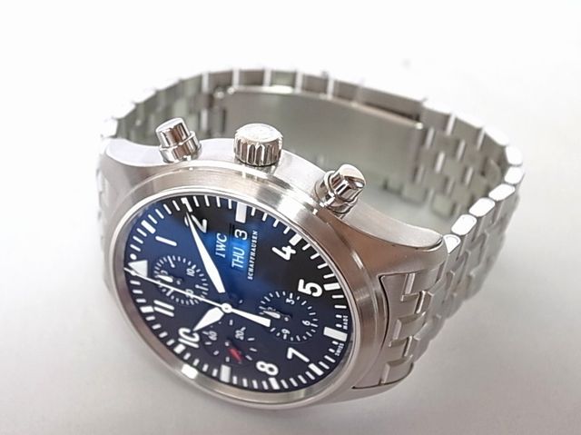 IWC パイロットウォッチ スーパーコピーIW371704 クロノオートマティック SS ブラック