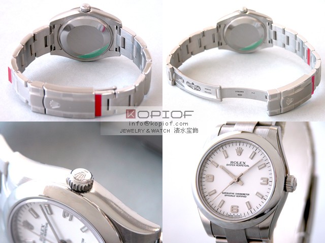 ロレックス パーペチュアル スーパーコピーボーイズ 177200 ホワイト369ホワイトバー