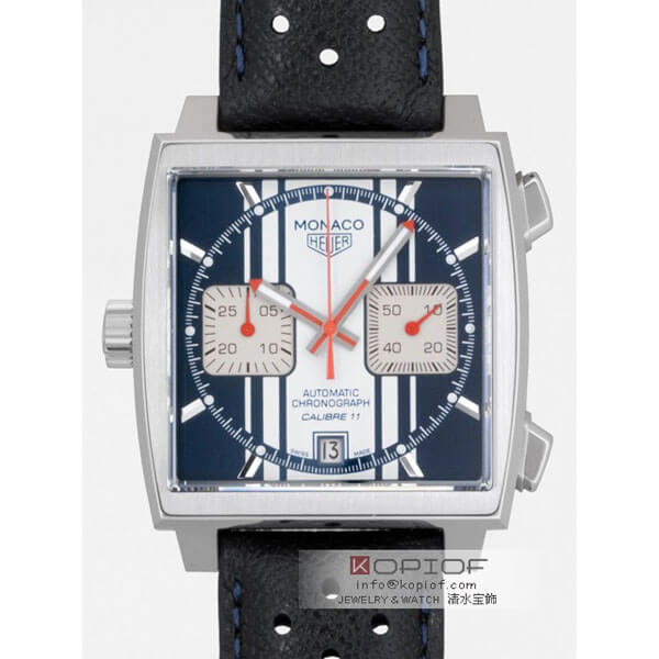 タグホイヤー モナコ スーパーコピークロノグラフ CAW211D.FC6300 スティーブマックイーン ダークブルー/シルバー
