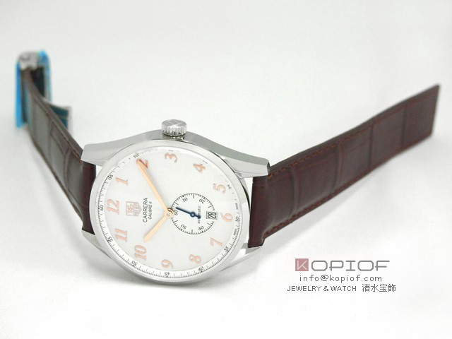 タグホイヤー カレラ スーパーコピーWAS2112.FC6181 キャリバー6 ブラウン皮 シルバー