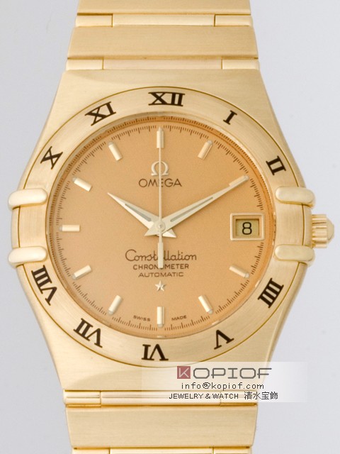 オメガ コンステレーション スーパーコピーオメガ OMEGA コンステレーション95 1102.10 YG シャンパン