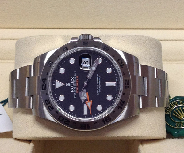 ロレックス エクスプローラー スーパーコピーエクスプローラーII 新型 216570 ブラック